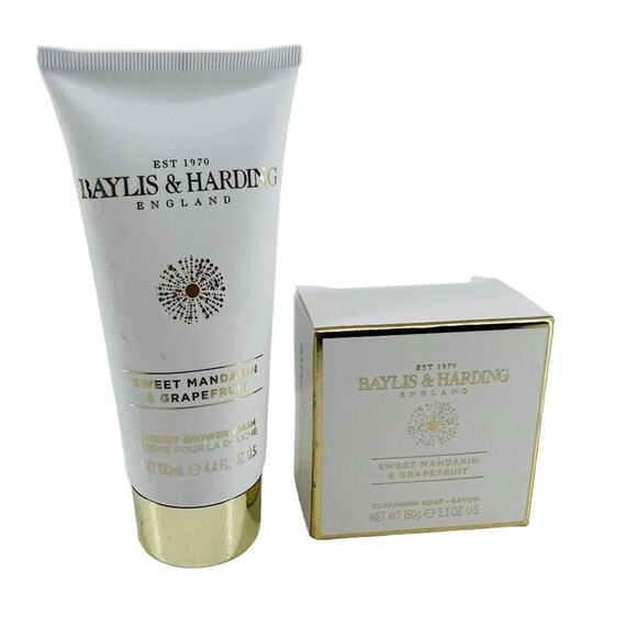 Baylis & Harding England Sweet Mandarin & Grapefruit Cleansing Soap Shower Wash - Picture 1 of 4